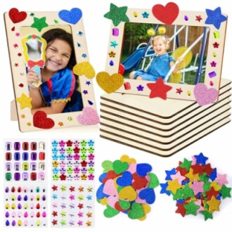 DIY fotolijst kit met stickers en decoraties