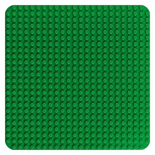 Groene LEGO-bouwplaat met noppen