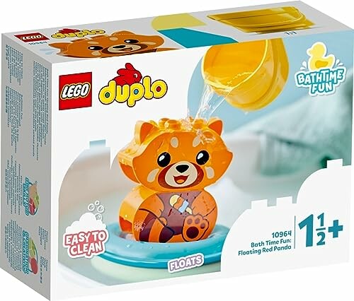 LEGO Duplo badspeelgoed met rode panda