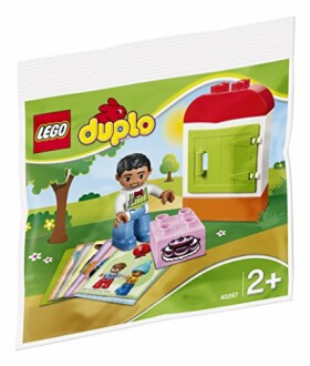 LEGO Duplo jongen met boek, speelgoedset