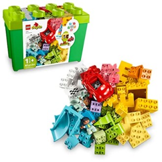 LEGO DUPLO bouwblokken set met doos en speelgoed
