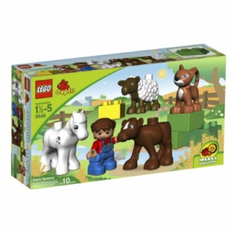 LEGO Duplo boerderijset met dieren en kind.