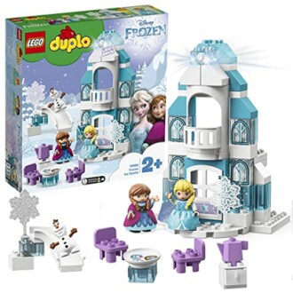 LEGO DUPLO Frozen kasteel speelset met personages en accessoires.