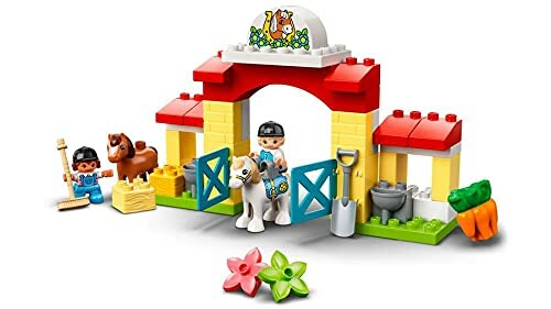 Lego Duplo paardenstal met figuren en accessoires