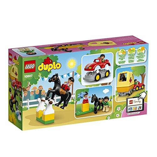Lego Duplo paardentrailer set met figuren en voertuigen