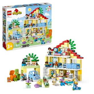LEGO DUPLO huis met speelgoedfiguren en accessoires