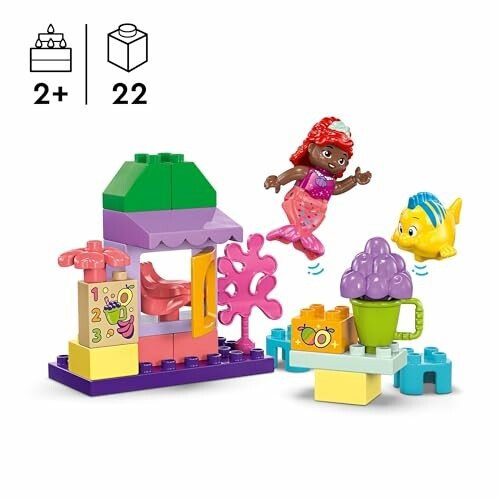 LEGO DUPLO set met zeemeermin en onderwaterhuis