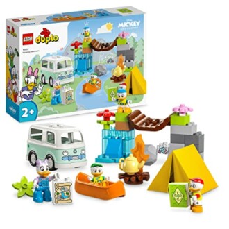 LEGO Duplo-set met Mickey en vrienden op kampeeravontuur.