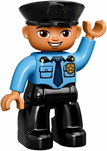 Lego Duplo speelgoedpop politieman in uniform