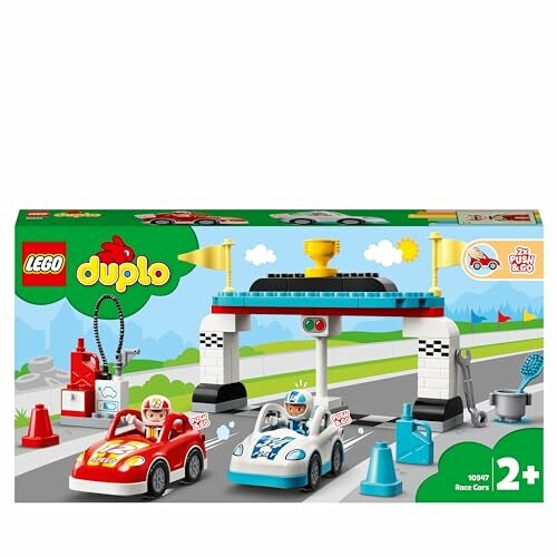 LEGO Duplo raceauto's set voor kinderen vanaf 2 jaar