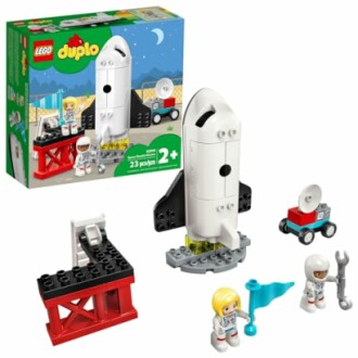 Lego Duplo ruimtevaartuig speelset met astronauten.