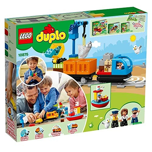 LEGO Duplo stoomtreinset voor jonge kinderen.