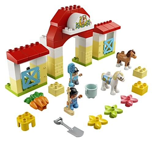 Lego boerderij speelset met dieren en poppetjes