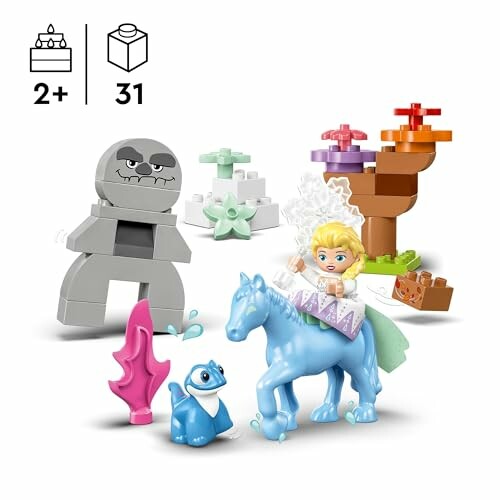 LEGO set met Frozen personages en dieren
