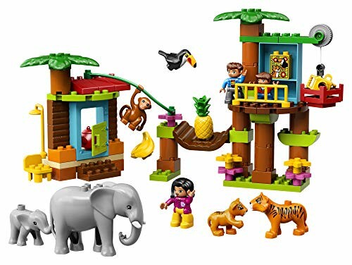 Lego jungle speelset met dieren en kinderen
