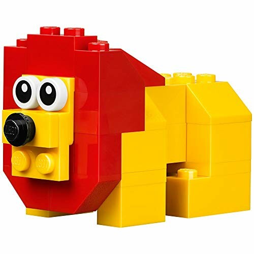 Kleurrijke LEGO leeuw speelgoedfiguur