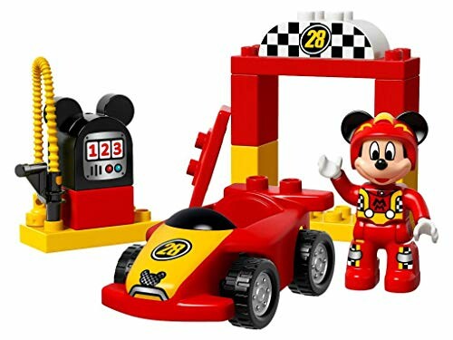 Lego set met Mickey Mouse en raceauto