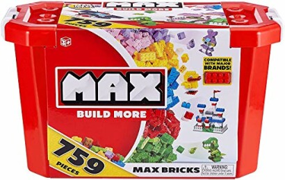 Bouwpakket van Max Bricks met 759 stuks